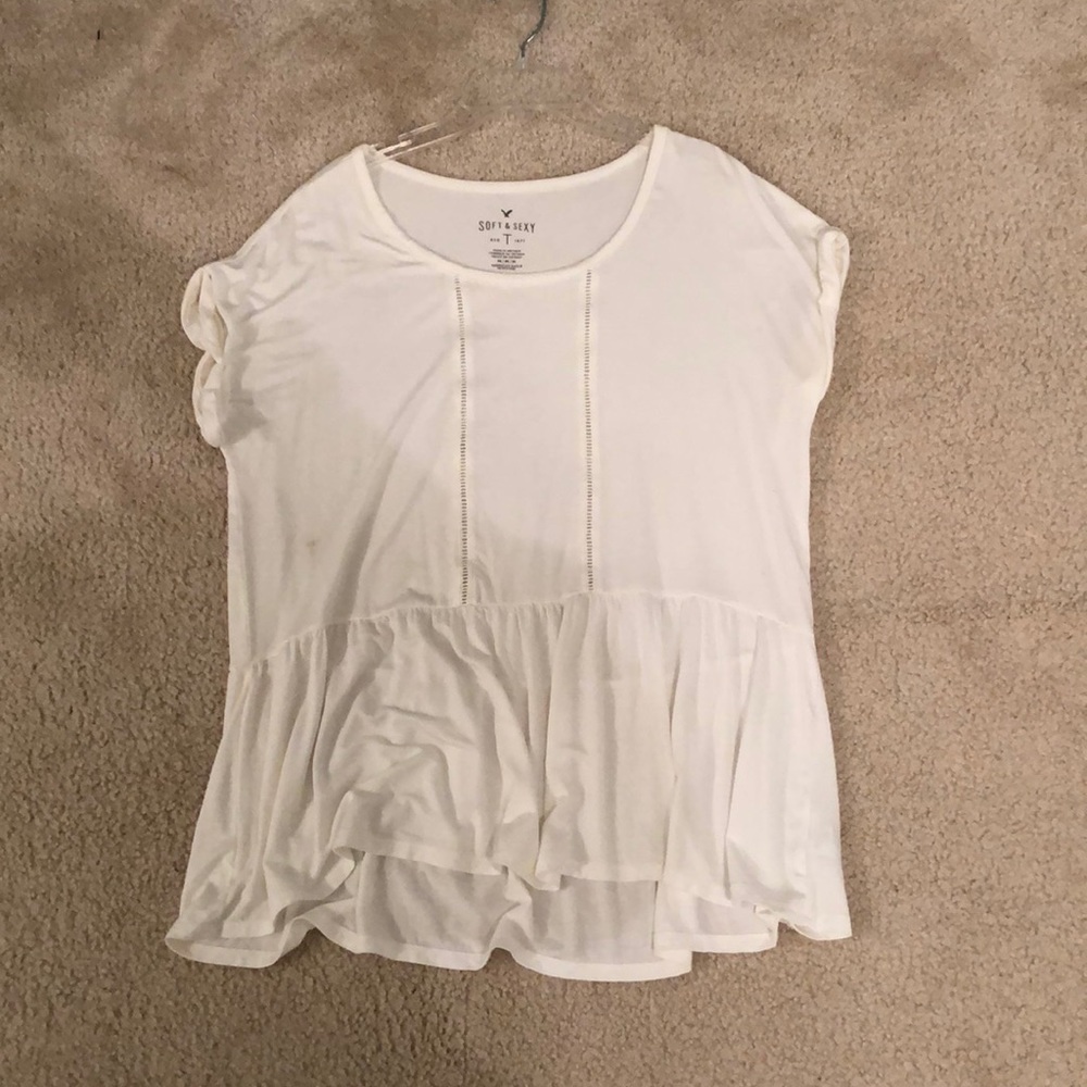 American eagle soft and sexy white shirt!